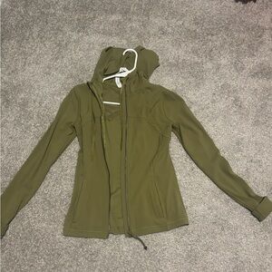 Lululemon Olive Hooded Jacket
